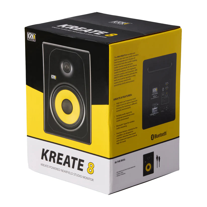 KRK KREATE 8 - Active 8 " Two-Way Studio Reference Monitor