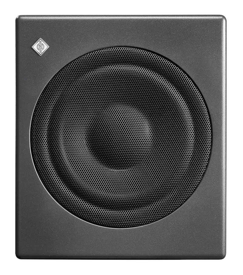 Neumann KH 750 DSP Active DSP Subwoofer, 10" driver, 48.4 liters, 256 W, 105 dB SPL, 18 - 750 Hz, anthracite metallic, 100-240 VAC, 3 Mains cables (EU, UK, US)