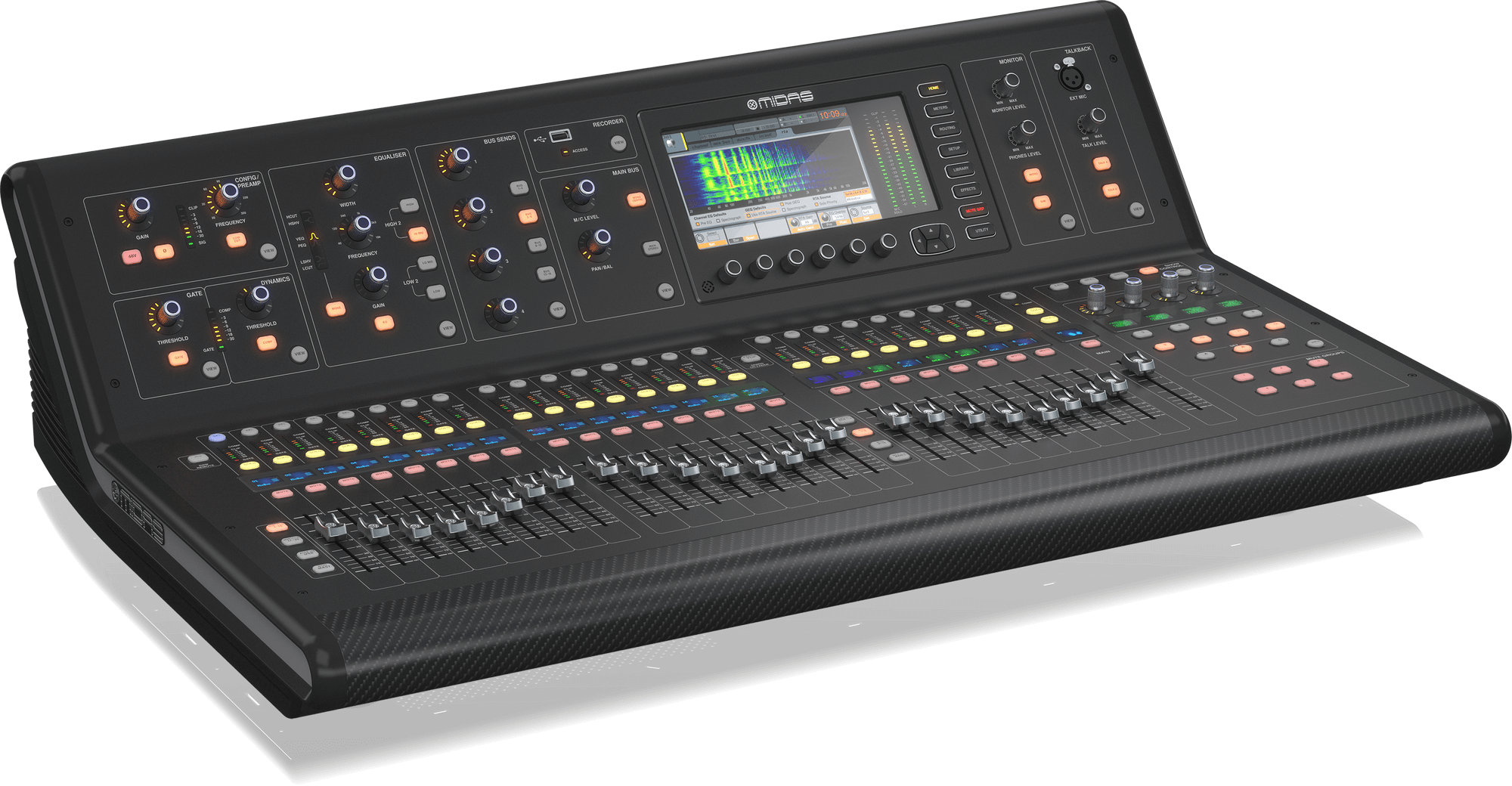 MIDAS M32 LIVE - Digital Console for Live and Studio with 40 Input Channels, 32 Midas PRO Microphone Preamplifiers and 25 Mix Buses and Live Multitrack Recording