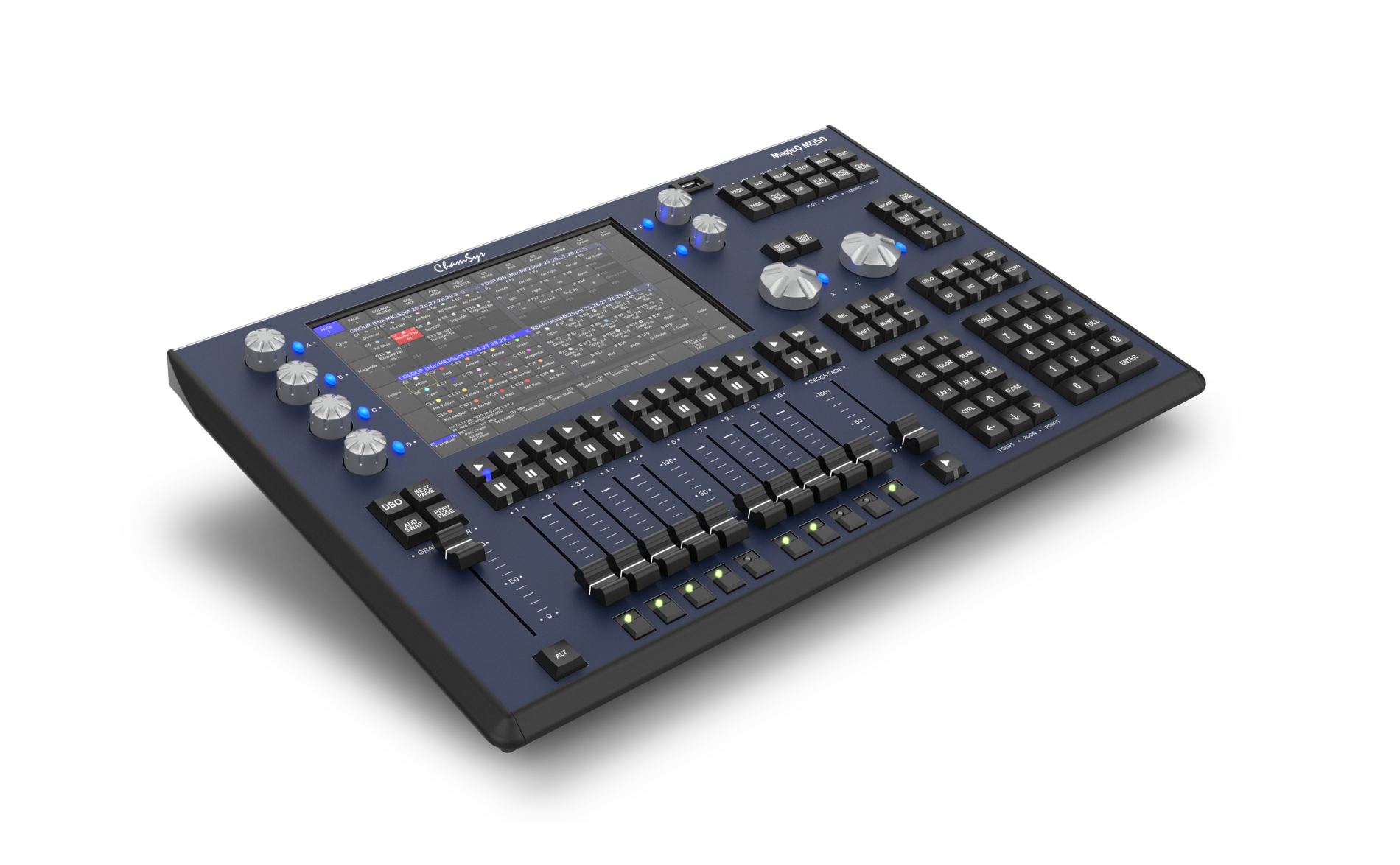 Chamsys MQ50 - 8 universes direct from the console