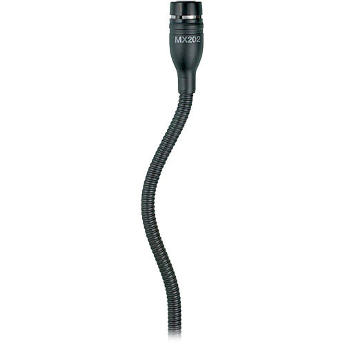 Shure MX202B/N Microphone Overhead - Shure MX202B/N Microflex Overhead Mic (No Cartridge) - Black