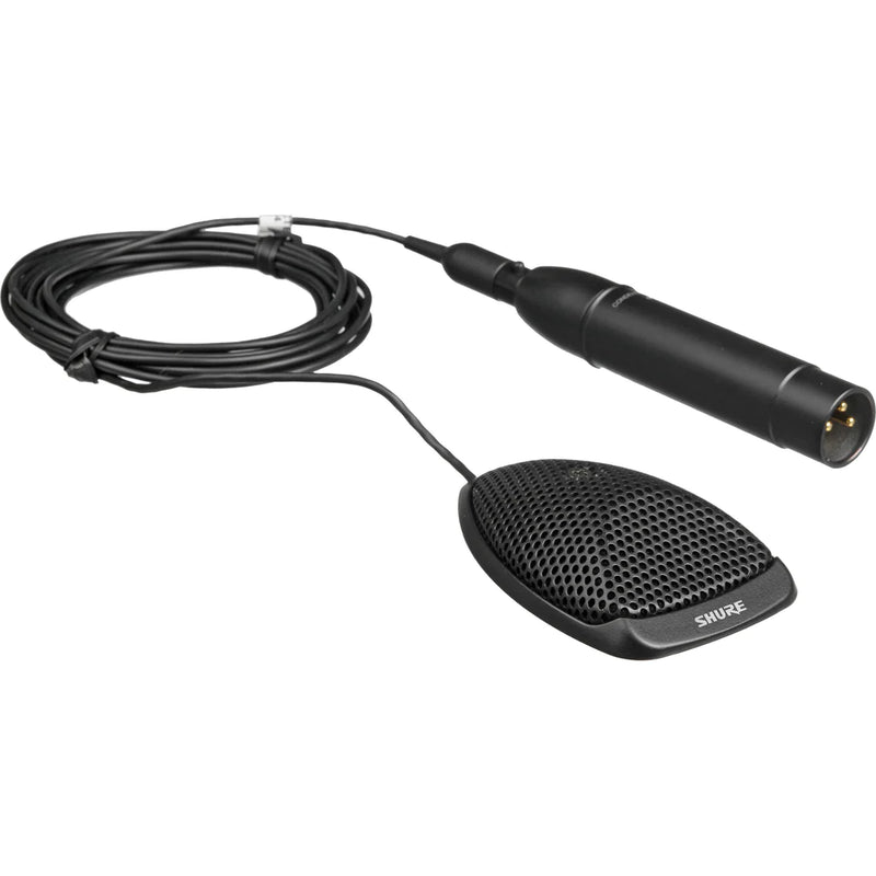 Shure MX391/O Microphone Boundary - Shure MX391/O Microflex Omnidirectional Boundary Microphone (Black)