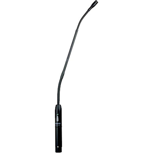 Shure MX418S/S Microphone Gooseneck - Shure MX418S/S - 18" Super-Cardioid Gooseneck Microphone with Switch