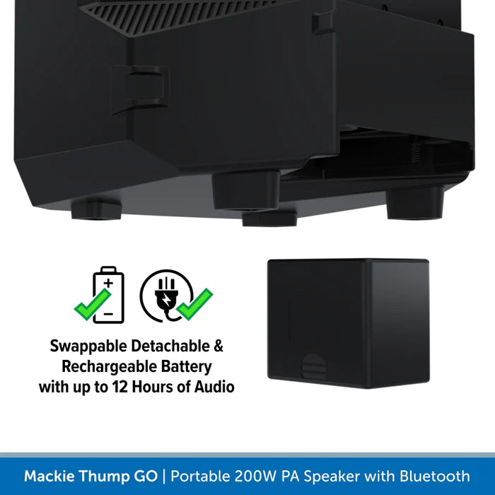 MACKIE Thump GO - 8'' Portable Battery-Powered Loudspeaker