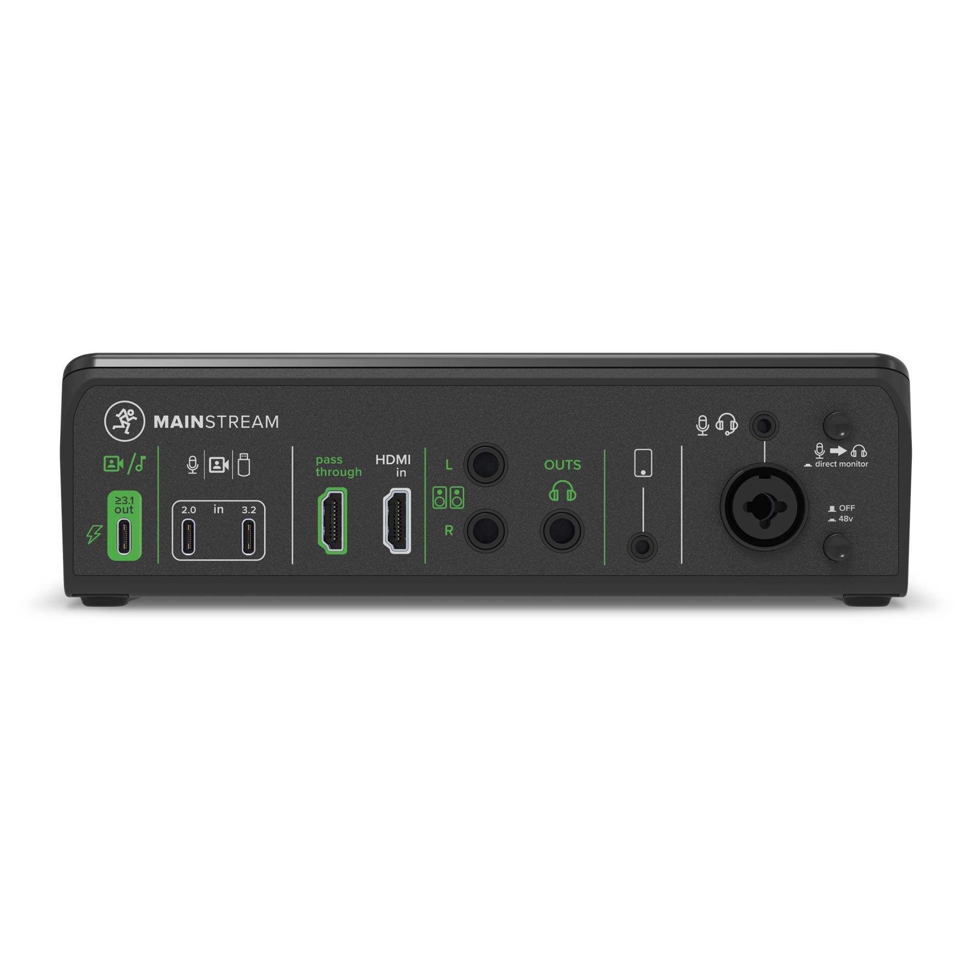 MACKIE MAC-MAINSTREAM - Complete Live Streaming and Video Capture Interface With Programmable Control Keys