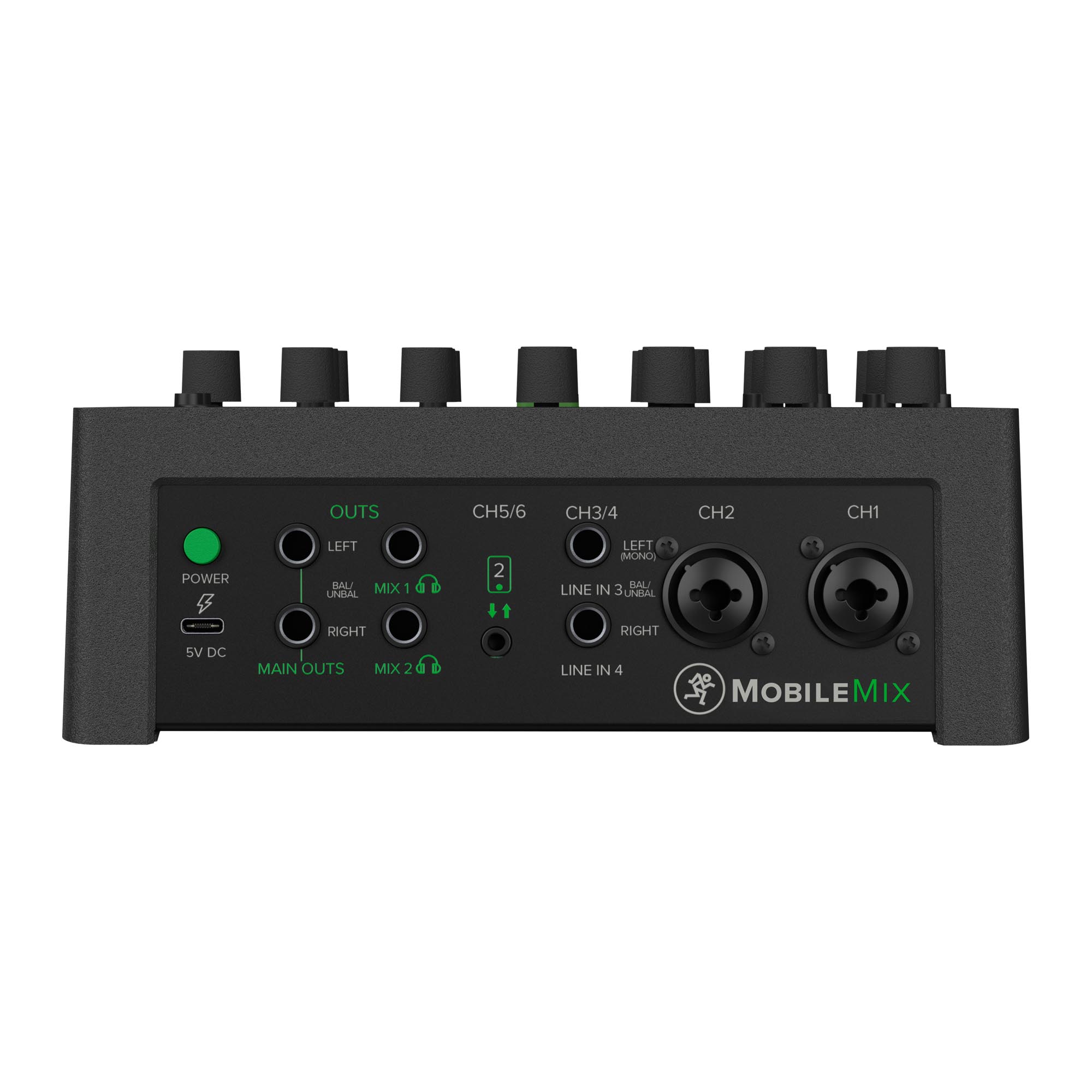 MACKIE Mackie MobileMix - 8-Channel USB-Powerable Mixer for A/V Production, Live Sound and Streaming