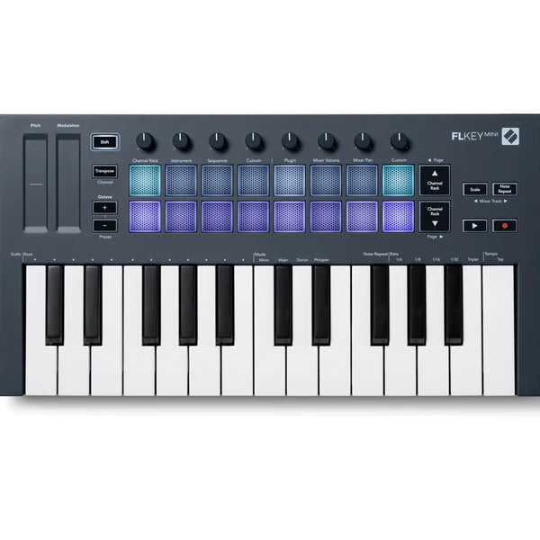 NOVATION FLKEY MINI - MIDI keyboard for making music in FL Studio