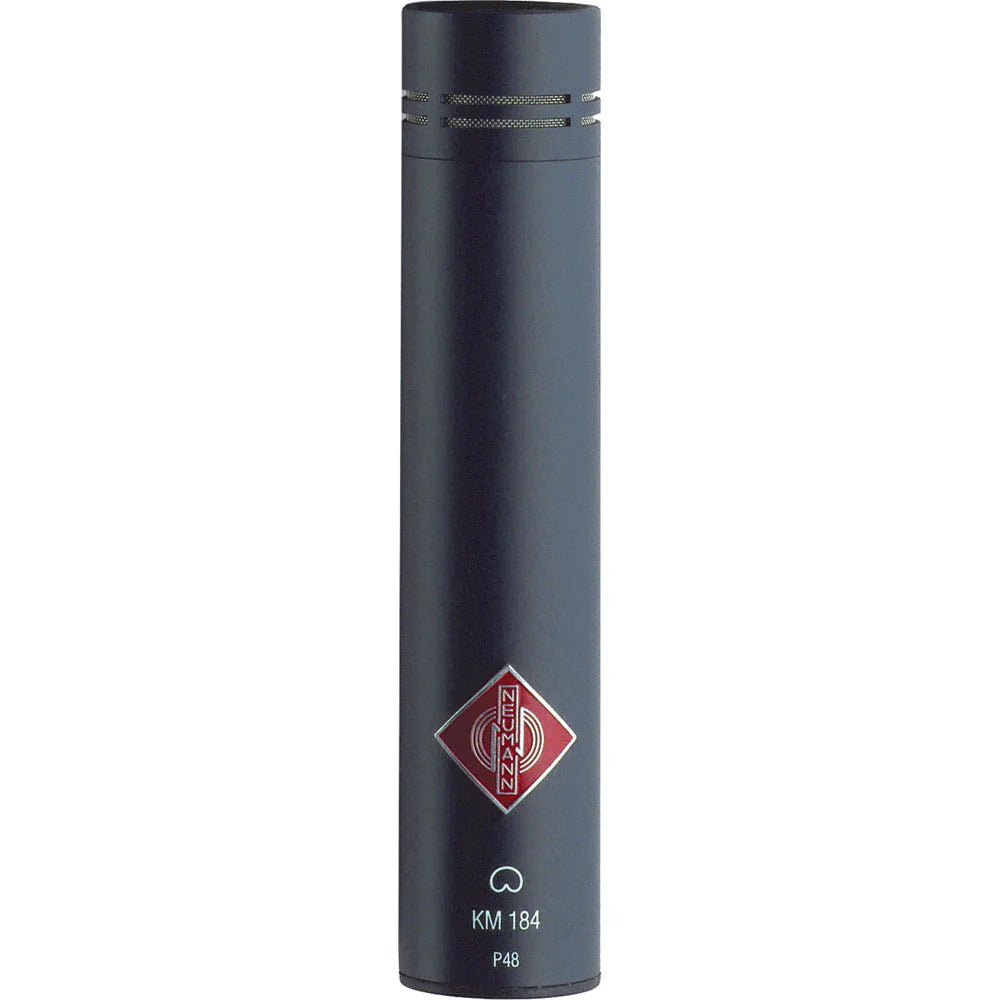 Neumann KM 184 MT Cardioid mic with K 40 capsule, SG 21 BK, WNS 100 - Neumann KM184MT KM 184 Cardioid Miniature Microphone - Black