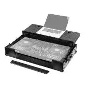 RCGS-FLX10WBL - Black Glide-Style Road Case with Wheels for the Pioneer DDJ-FLX10
