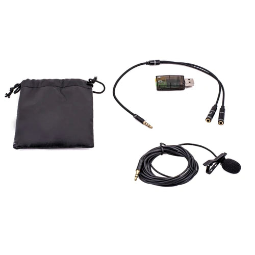 CAD AUDIO PM2100 Podcast/Streaming Lavalier Mic PodMaster LavMAX - CAD PM2100 PodMaster LavMAX Professional Podcast/Streaming Miniature Condenser Lavalier Microphone