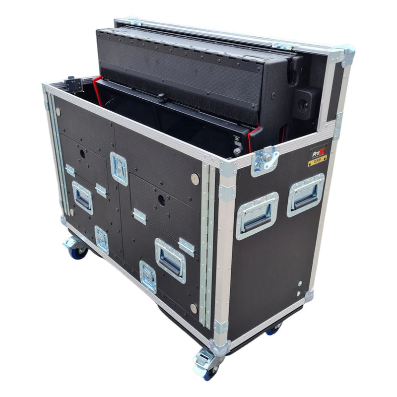 PRO-X- XZF-CH MQ500M 2X 1U - ProX XZF-CH MQ500M 2X 1U Hydraulic Console Case for ChamSys MagicQ MQ500M with 2U Rack Space