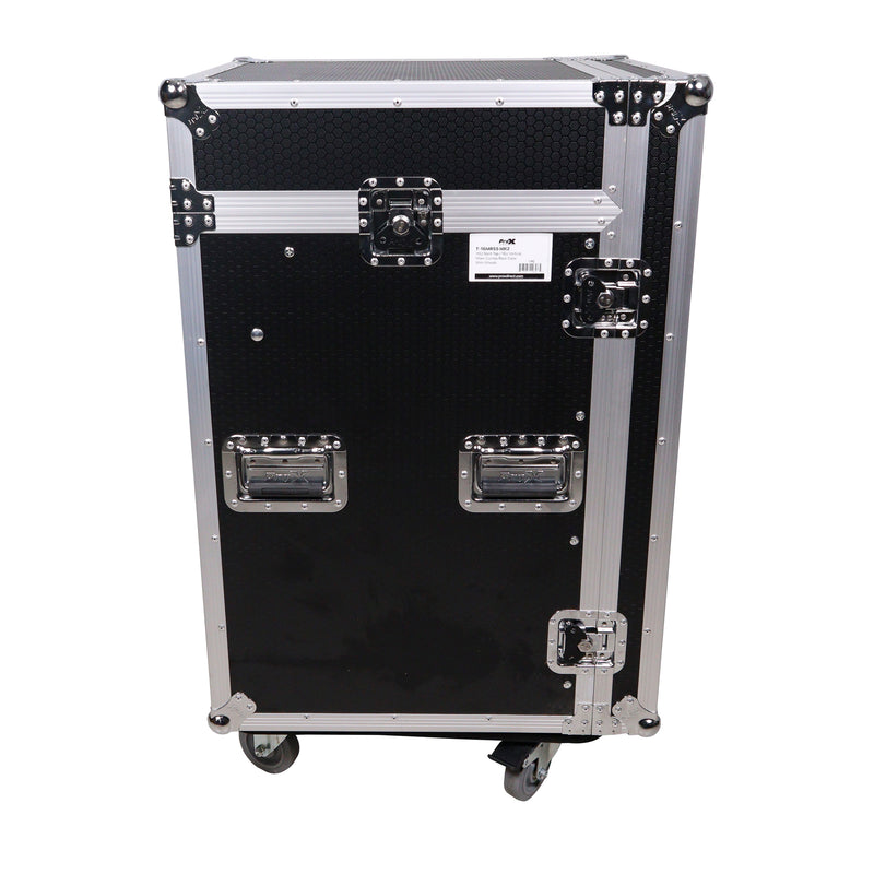 PRO-X- T-16MRLT MK2 - ProX T-16MRLT DJ Combo Flight Case w/ Laptop Shelf