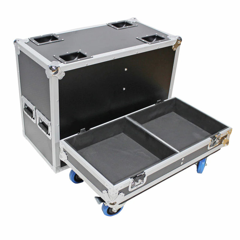 PRO-X- X-QSC KW122 - ProX X-QSC KW122 Dual ATA Style Speaker Flight Case