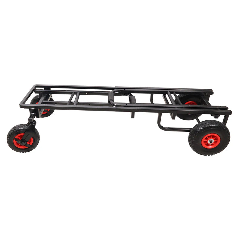 PRO-X- X-ROLLNRUN - ProX X-ROLLNRUN ROLL & RUN Folding 8-in-1 Multi-Cart Rolling Utility Dolly Height Adjustable Rolling Hand Truck