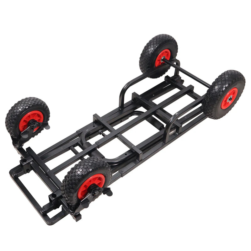 PRO-X- X-ROLLNRUN - ProX X-ROLLNRUN ROLL & RUN Folding 8-in-1 Multi-Cart Rolling Utility Dolly Height Adjustable Rolling Hand Truck