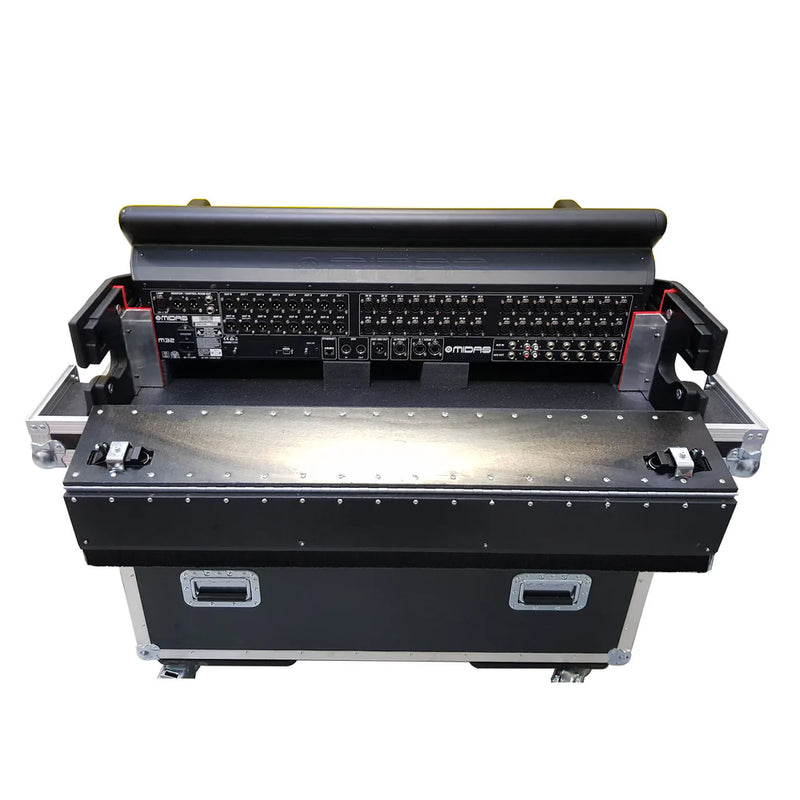 PRO-X- XZF-MID M32 - ProX XZ-FMID M32 Flip-Ready Easy Retracting Hydraulic Lift Case for Midas® M32