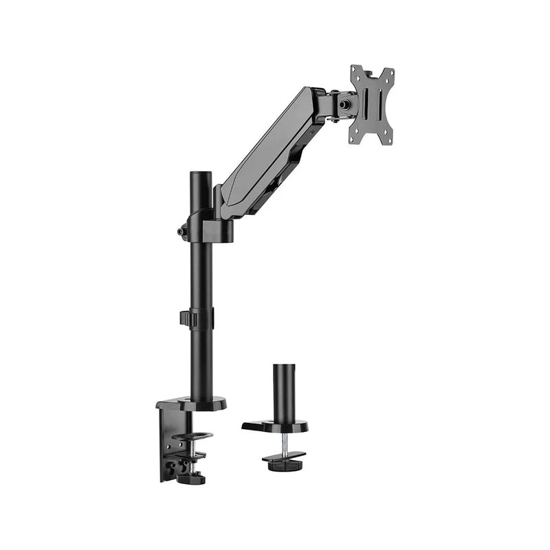 PRO-X- XZF-LT ARM BLK - ProX XZF-LTARM PKG BLK Laptop Tray and Bracket with Gas Spring Double Arm Fits 17" - 32" Monitors