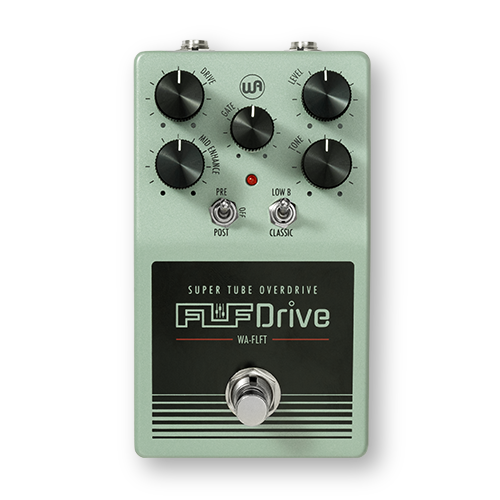 WARM WA-FLFW - Amp-Driving Overdrive Pedal With Modded Mid Enhance, Low Boost, & Variable Noise Gate Controls