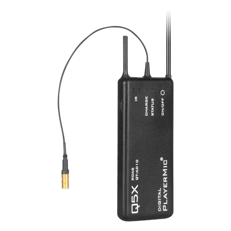 Shure QTAD10P-G57 Wireless Bodypack Transmitter - Shure QTAD10P-G57 Q5X PlayerMic Transmitter with 1-Pin LEMO Connector