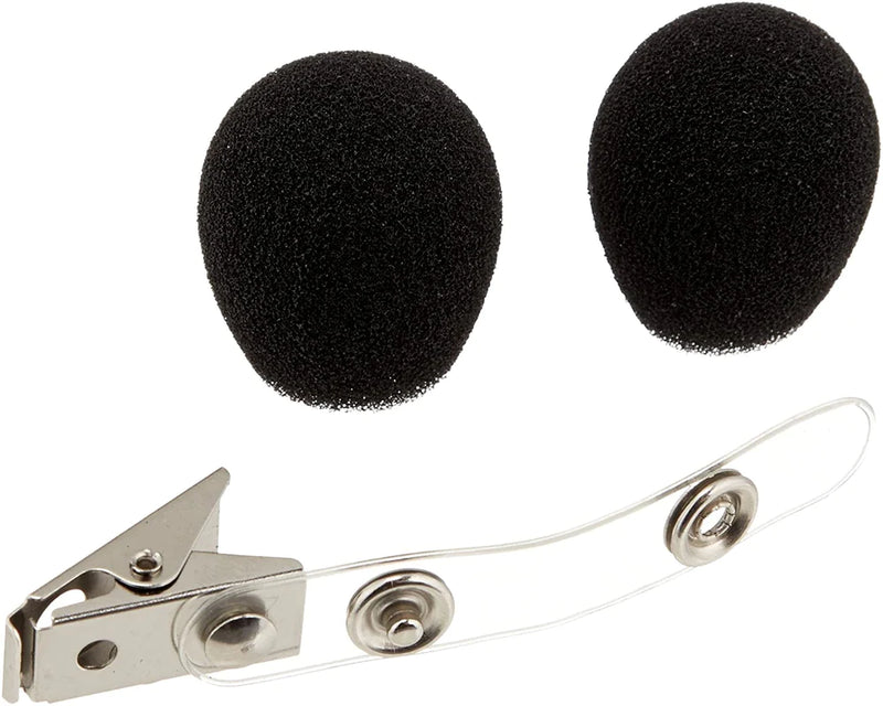 Shure RK318WS Microphone Windscreen - Shure RK318WS Headset Microphone Windscreen and Clothing Clip