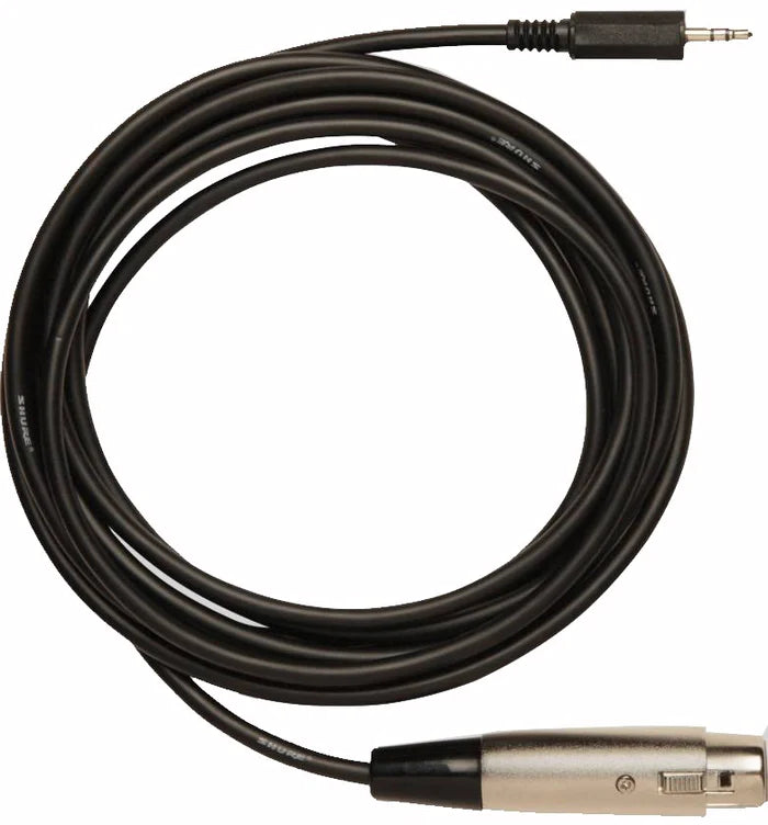 Shure RP325 Cable Shure - Shure RP325 3-Pin XLR Female to Stereo Mini Male Cable - 10'