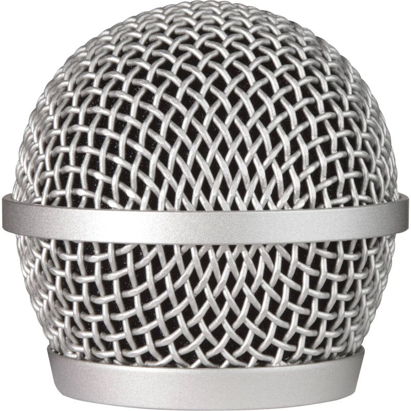 Shure RPMP48G Microphone Grill - Shure RPMP48G Replacement Grille for the PGA48 Vocal Microphone (Silver)