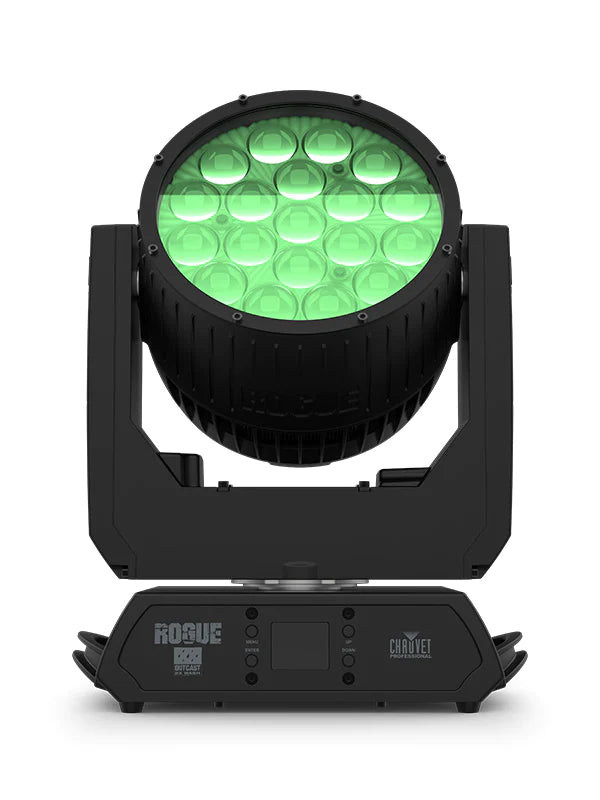 CHAUVET PRO ROGUE-OUTCAST2X-WASH - Chauvet Professional ROGUE-OUTCAST2X-WASH Fully Featured IP65 RGBW LED Yoke Wash Fixture With LED Zone Control