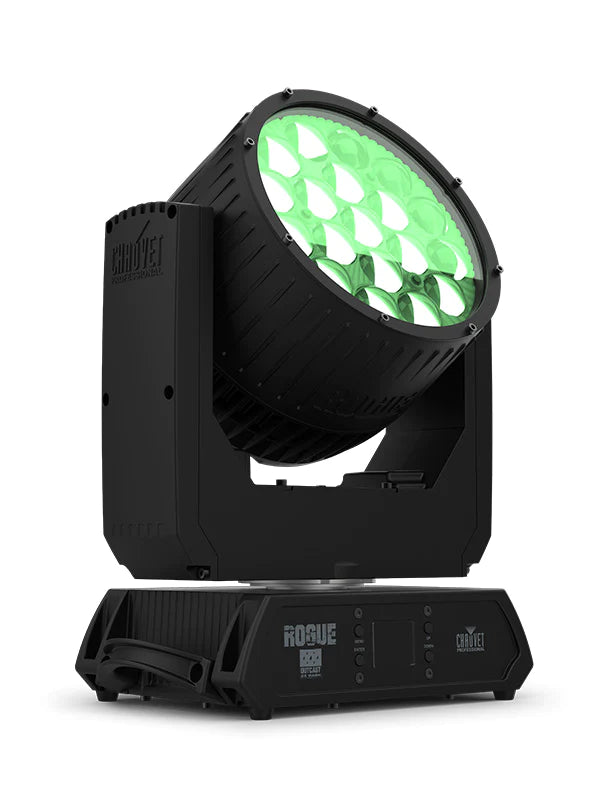 CHAUVET PRO ROGUE-OUTCAST2X-WASH - Chauvet Professional ROGUE-OUTCAST2X-WASH Fully Featured IP65 RGBW LED Yoke Wash Fixture With LED Zone Control