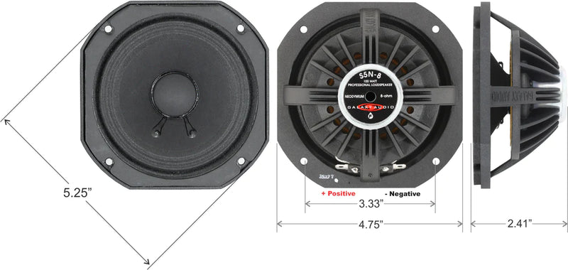 Galaxy Audio S5N-8 Replacement speaker for legacy hotspots - Galaxy Audio S5N-8 Replacement Speaker for Legacy Hotspots