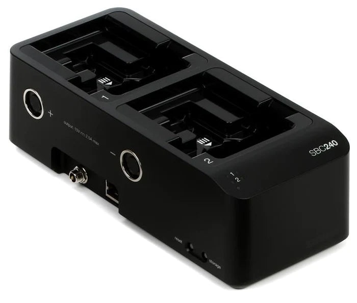 Shure SBC240 Wireless Battery - Shure SBC240 Dual Networked Axient Docking Charger (No PSU)