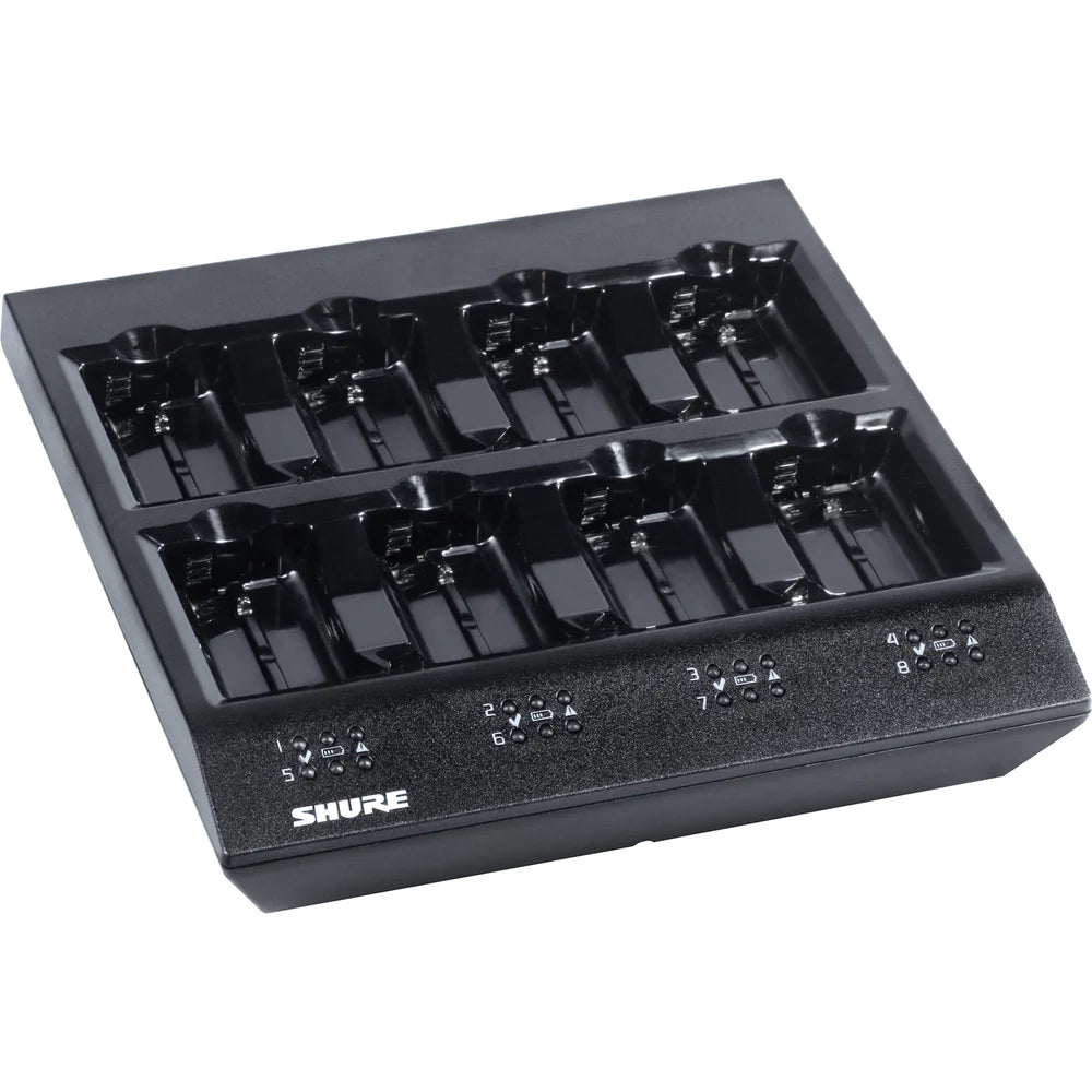 Shure SBC800-US Wireless Battery - Shure SBC800-US 8-Bay Battery Charger