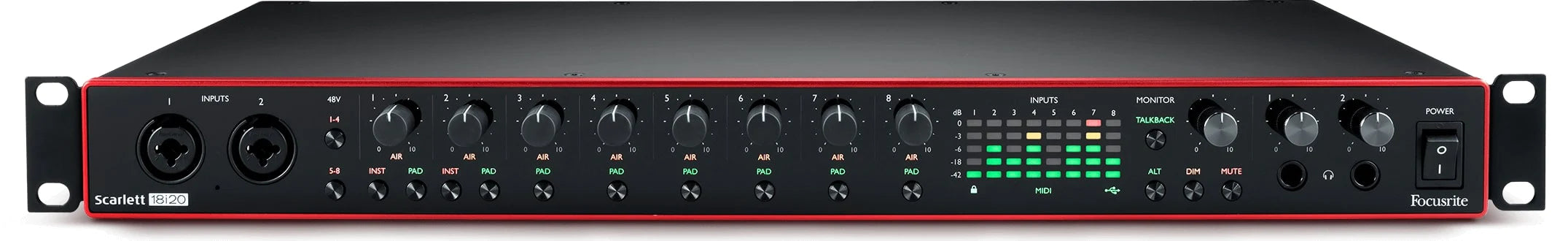 FOCUSRITE Scarlet18i20 3rd Gen - USB Audio Interface.