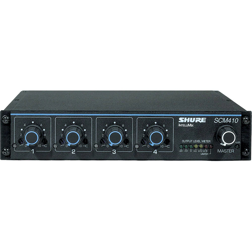 Shure SCM410 Mixer Professional - Shure SCM410 4 Channel Automatic Mixer