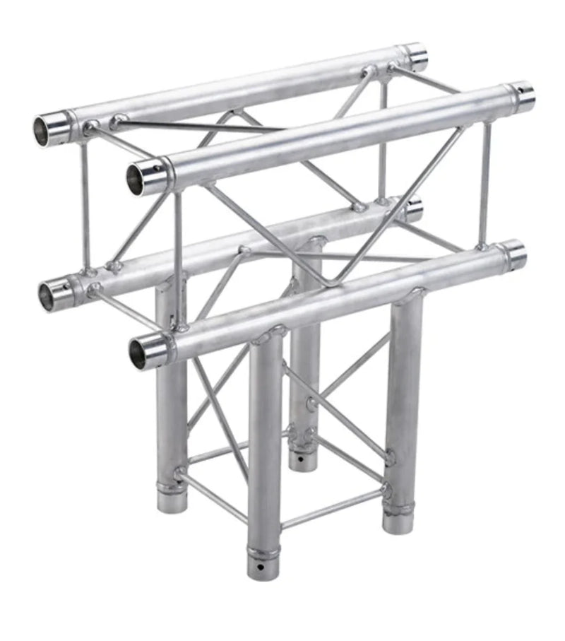 Global Truss F24-SQ-C35 GTR Square Truss - Global Truss F24-SQ-C35 - SQ-F24-35 3-Way T-Junction (1.64')