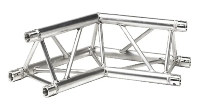 Global Truss F33-TR-4089UD GTR Triangle Truss - Two-Way 120° Apex Up/Down Corner for F33 Triangular Truss System (1.64'.)