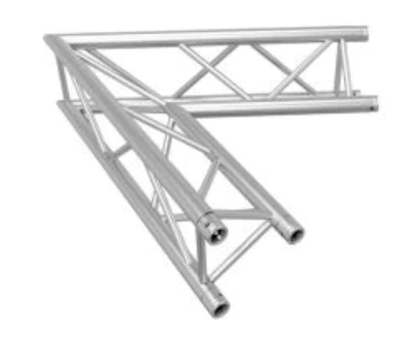 Global Truss F33-TR-4090O GTR Triangle Truss - Two-Way 135° Apex Out Corner for F33 Triangular Truss System (1.64')