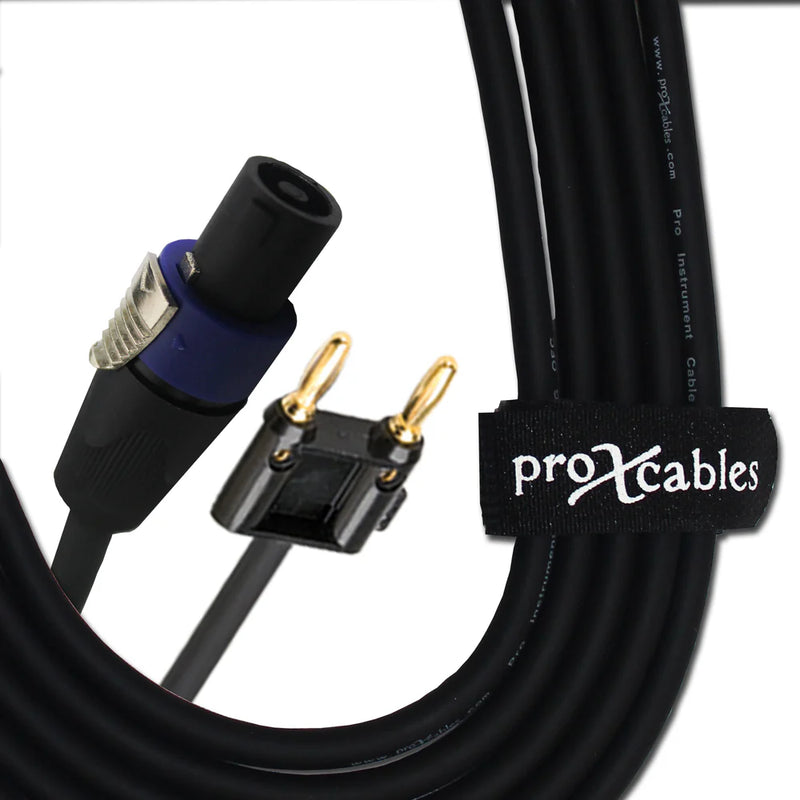 PRO-X- XC-SB50 - ProX XC-SB50 50ft. 12 AWG SpeakOn to Banana High Performance Speaker Cable