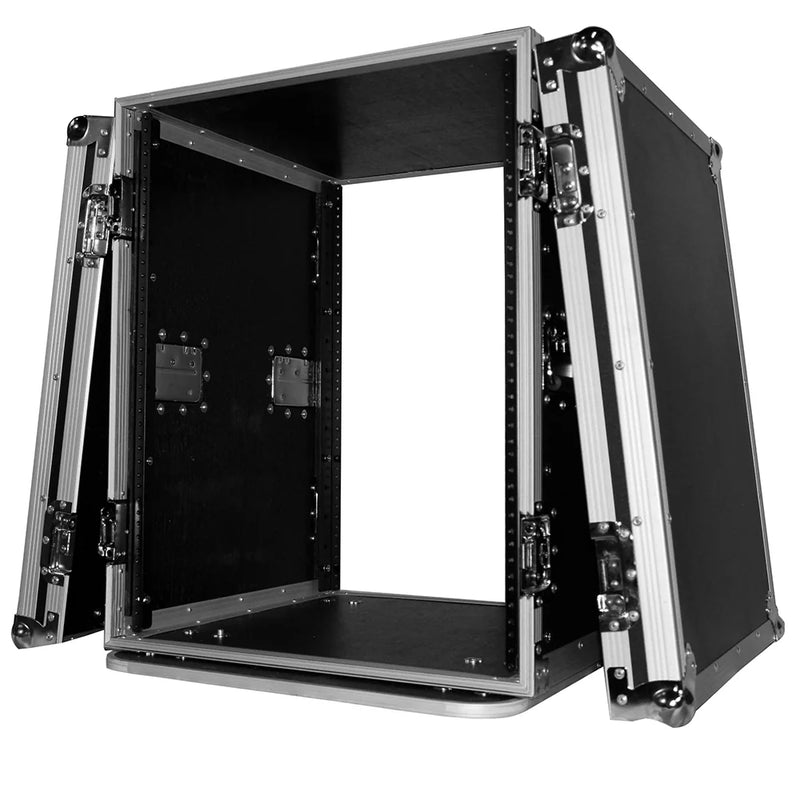 PRO-X- T-14RSS24 - ProX T-14RSS24 14U Space Amp Rack Mount ATA Flight Case, 24 Inch Depth w/Casters