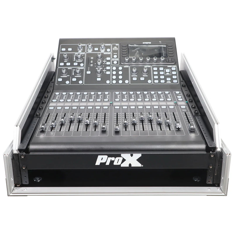 PRO-X- T-2MRSS13ULT MK2 - ProX T-2MRSS13ULT MK2 Mixer-DJ 2U Rack Combo Flight Case W-Laptop Shelf