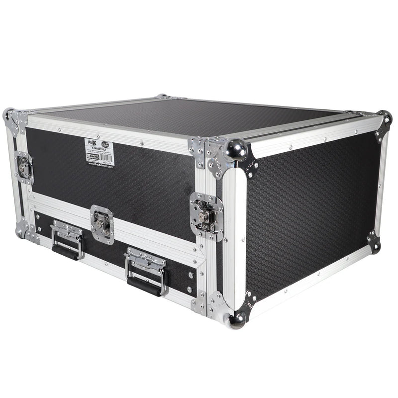 PRO-X- T-2MRSS13ULT MK2 - ProX T-2MRSS13ULT MK2 Mixer-DJ 2U Rack Combo Flight Case W-Laptop Shelf