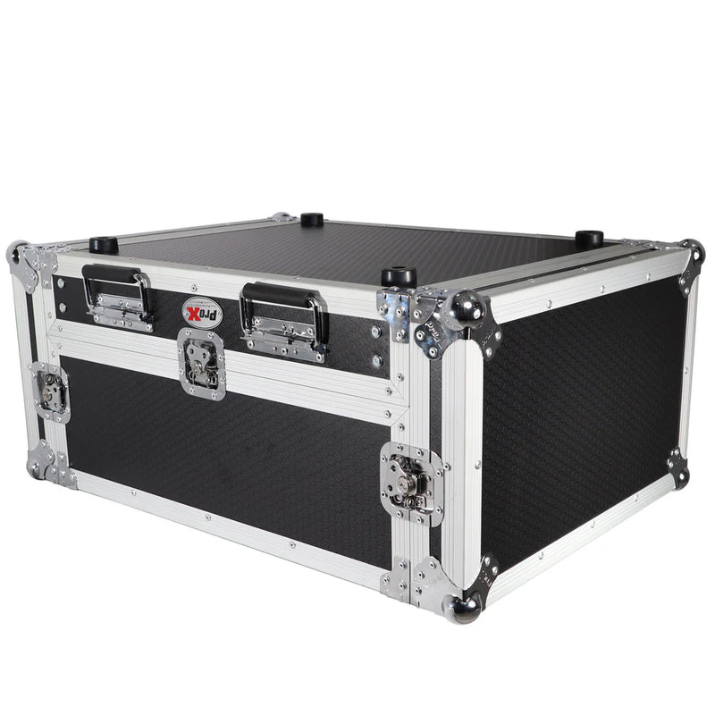 PRO-X- T-2MRSS13ULT MK2 - ProX T-2MRSS13ULT MK2 Mixer-DJ 2U Rack Combo Flight Case W-Laptop Shelf