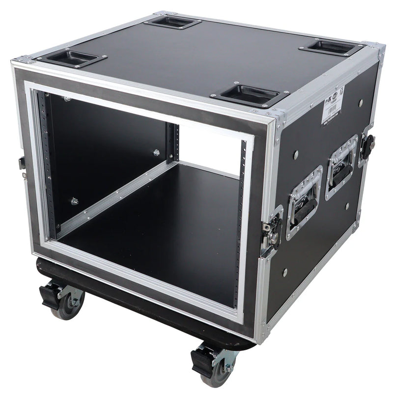 PRO-X- T-8RSP - ProX T-8RSP 8U Space Shockproof Amp Rack ATA Flight Case 20 In Depth