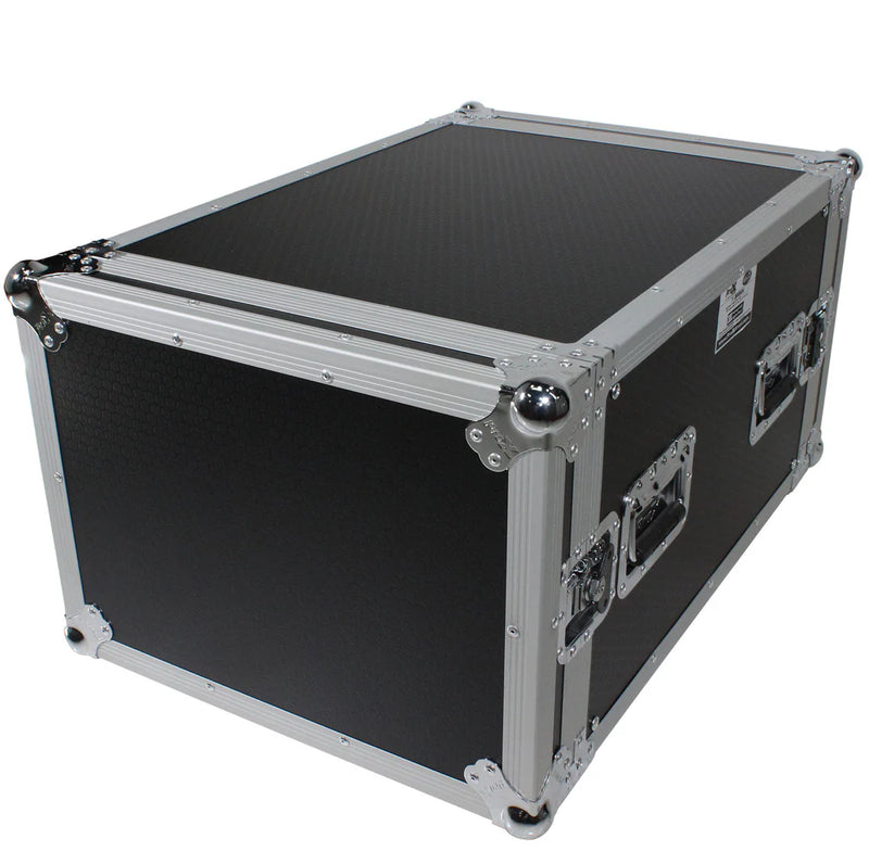 PRO-X- T-8RSS24 - ProX T-8RSS24 8U Space Amp Rack Mount ATA Flight Case 24 Inch Depth