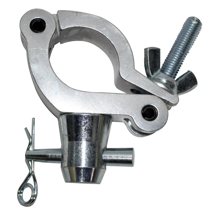 PRO-X- T-C15 - ProX T-C15 Side Entry Clamp w/Reversed Elbow & Half Coupler For 2" (50mm) Tube Trussing