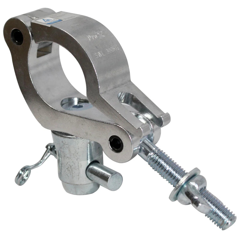 PRO-X- T-C15 - ProX T-C15 Side Entry Clamp w/Reversed Elbow & Half Coupler For 2" (50mm) Tube Trussing