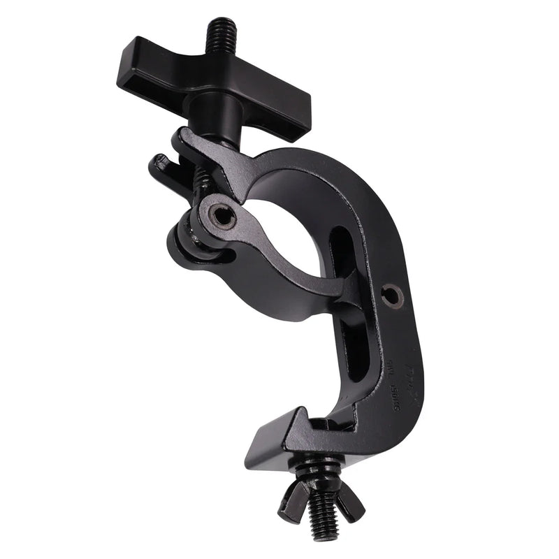 PRO-X- T-C5H-BLK - ProX T-C5H-BLK Heavy Duty Hook Trigger-Style Aluminum Clamp W/Big Wing (Black)