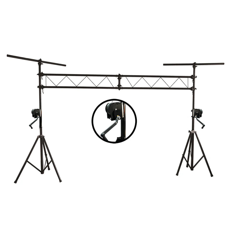 PRO-X- T-LS31C - ProX T-LS31C DJ Lighting Truss w/Crank System 10ft Height