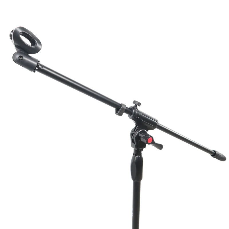 PROX-T-MIC09 - ProX T-MIC09 6 Ft Pro Tripod Microphone Concert Musician DJ Stand With Boom and Mic Clip