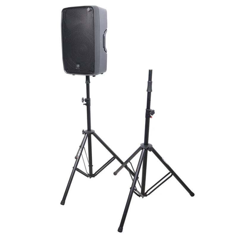 PRO-X- T-SS82P - ProX T-SS82P Set/2 Pro Air Speaker stand w/Carry Bags (Black)