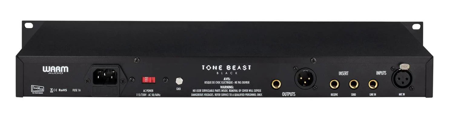 WARM AUDIO TB12-BLACK - Microphone Pre-amp